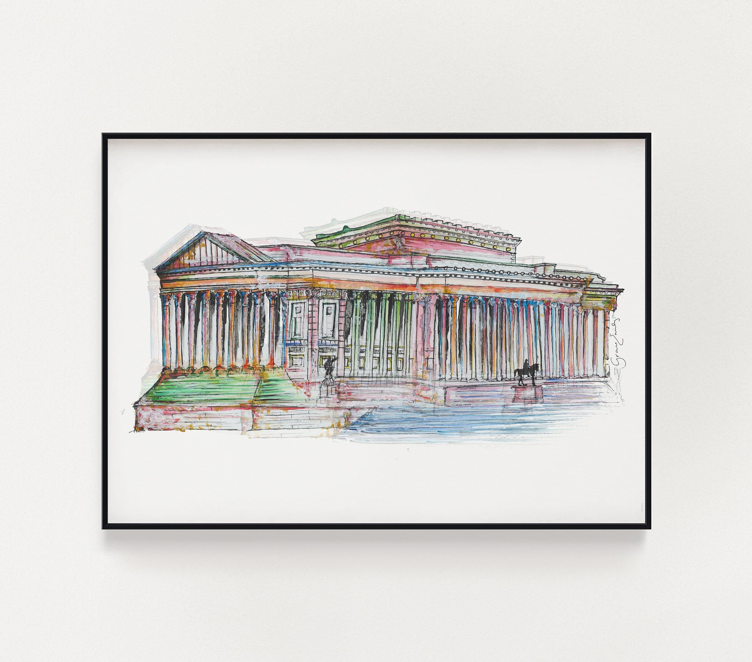 St. George's Hall Print