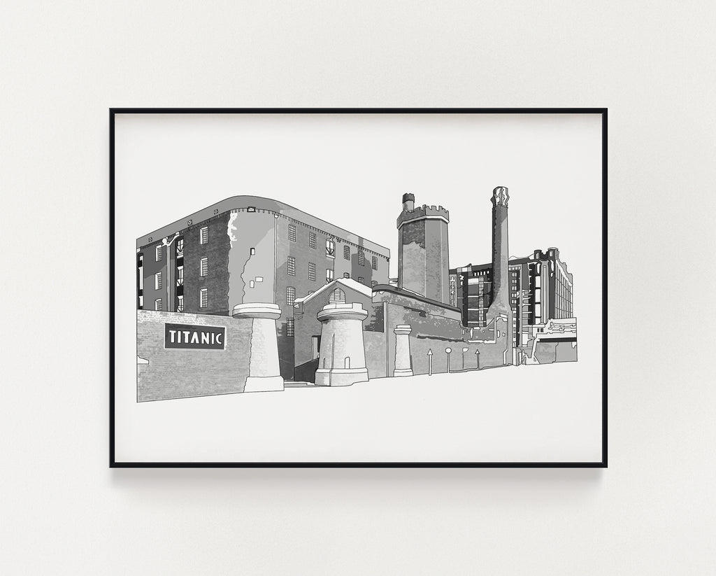 Titanic Liverpool print